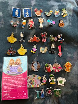 Disney authentic diamondback pin lot