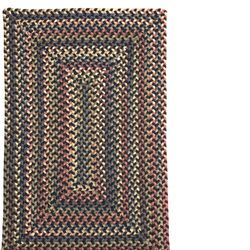 Colonial Mills Durban Braided Multi - Navy Pier 4x6