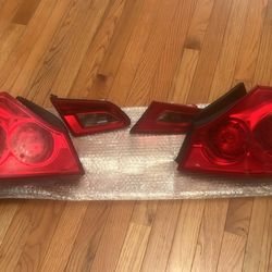 OEM Infiniti G37x Sedan Taillights With Backup Lights As well 