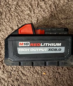 8.0 high out put battery