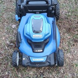 The Battery Operated Lawn Mower Kobalt
