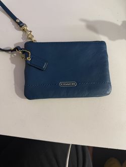 Coach Blue Coin Purse
