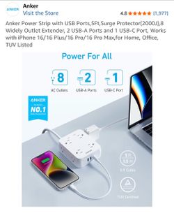 Anker Power Strip （50%off）