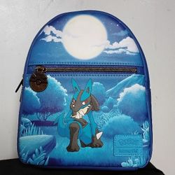 Loungefly Pokemon Lucario Mini Backpack