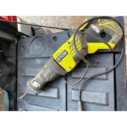 Ryobi 12amp corded reciprocating saw rj1861v
