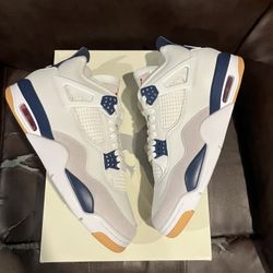 Nike Air Jordan 4 Retro SB Navy Size 10.5