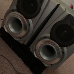 samsung stereo system with 9.5 subs