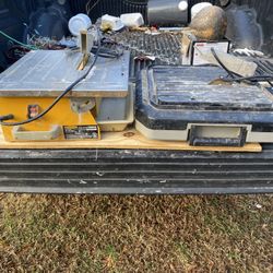 2 Table Top Tile Saw 