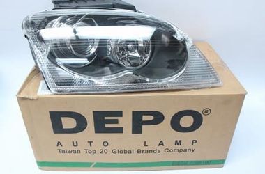 Depo Right Headlight W/Projector & Black housing for 2004 Chrysler Pacifica
