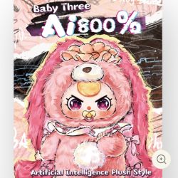 Baby Three AI 800% BLIND BOX Plush Toy