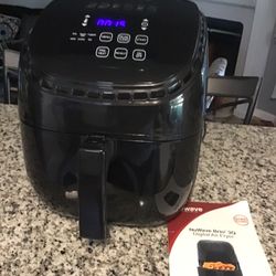 Nuwave Brio 3-Qt Air Fryer, Touch Screen Digital Controls & Easy to Read Display. New 