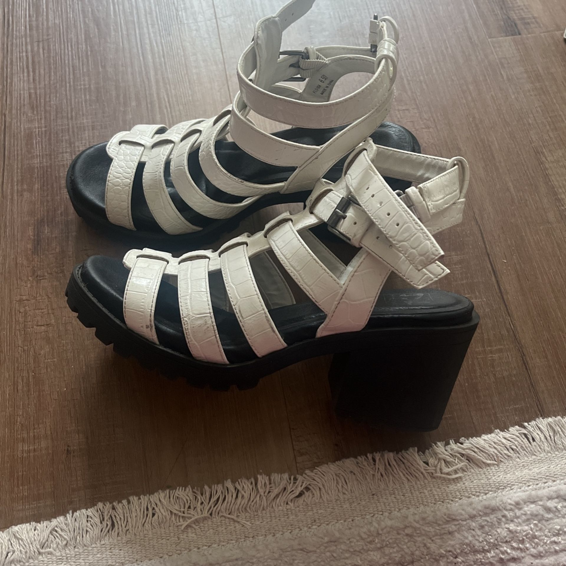 Dirty Laundry Platform Chunky Heel