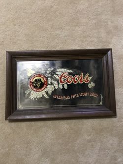 Vintage Coors Pub Mirror