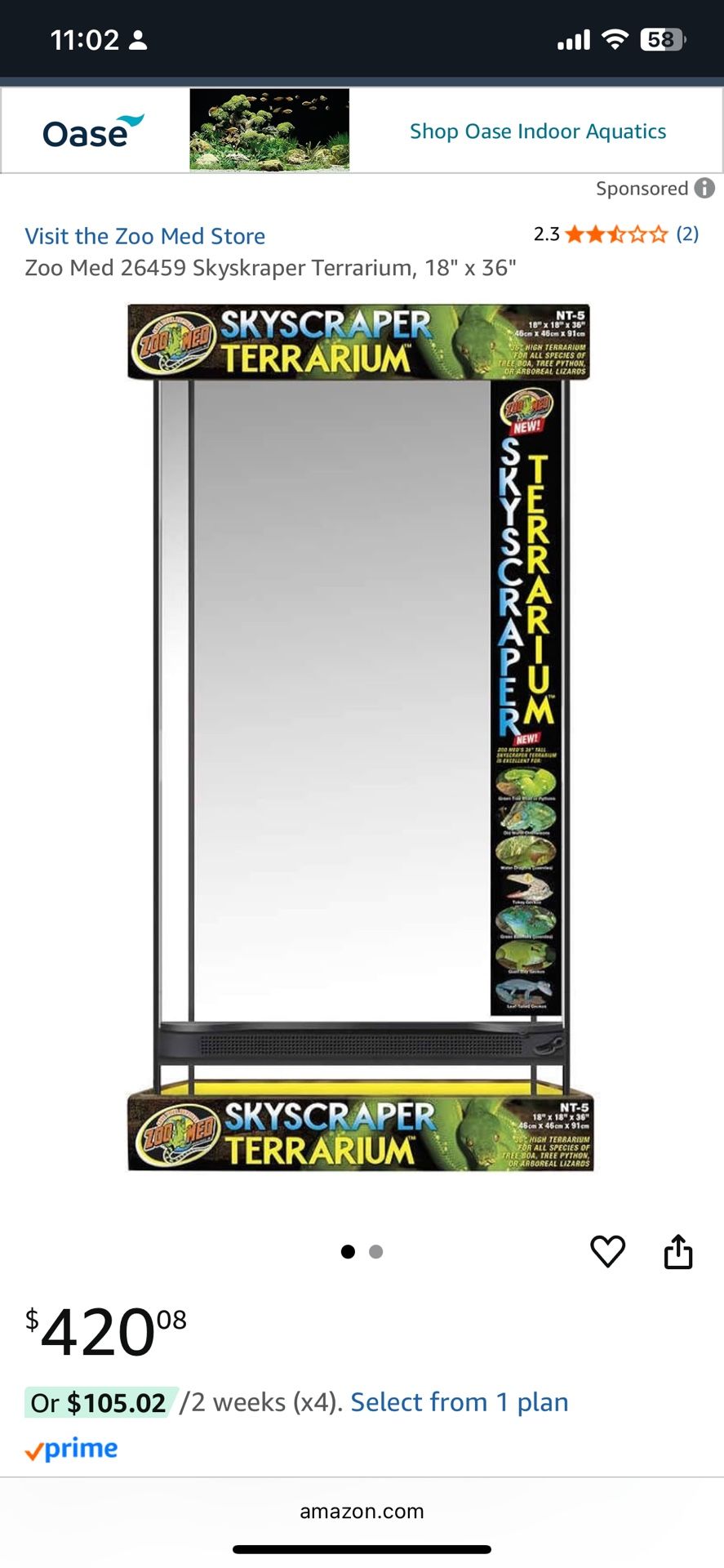 Exo Terra Sky Scraper