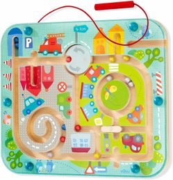 HABA Magnetic Town Maze Busy Board
