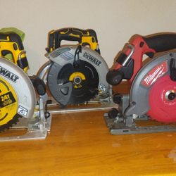 Tools Milwaukee And Dewalt 120 each Good Conditions 
