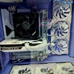 Ultra-Aesthetic "Purple Ice" Gaming PC | RTX 5060 Ti 16GB | Ryzen 7 | 2TB SSD