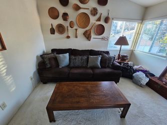 Free couch and coffee table