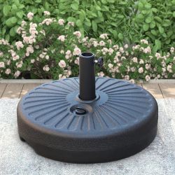 Patio Round Water Filled Plastic Free Standing Umbrella Base