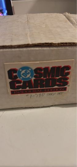 DC Cosmic Cards Inaugural Edition 180 Card Set