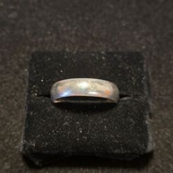 925 Sterling Silver 9  mm Wide Domed Band Ring Size 12 6g Classic Polished