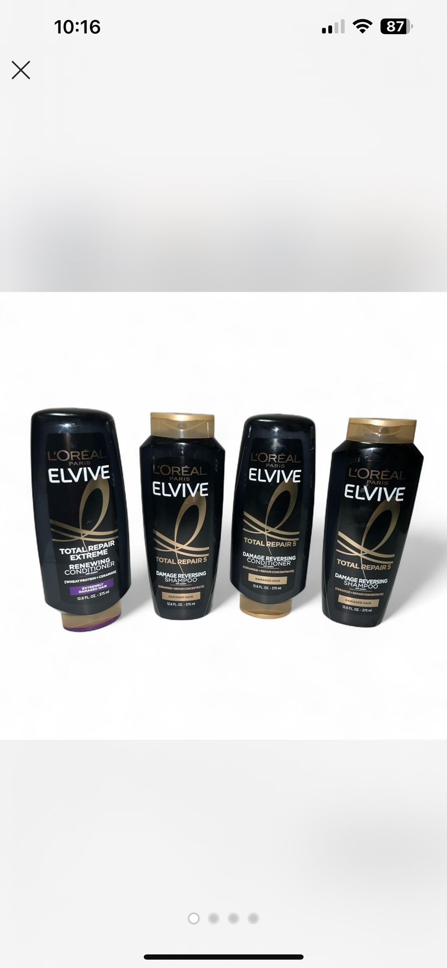 L'Oréal Elvive Renewing Repair Shampoo & Conditioner