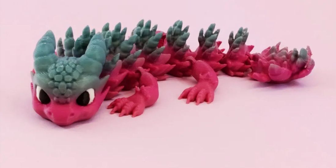 3-D dragon