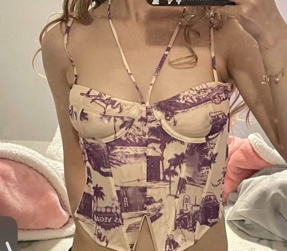 Retro Las Vegas Corset