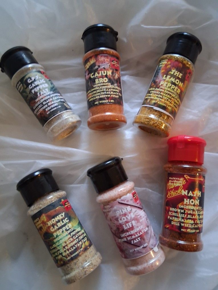 Big Hoilday Bundle Grill Bake Air Fry Vinegaritta  Spice Rubs 