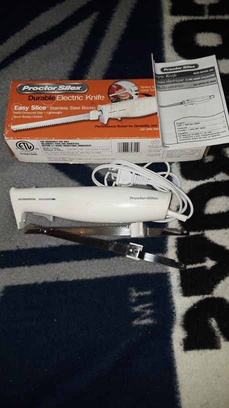 New Proctor Silex Durable Dual Blades Electric Knife
