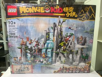 LEGO Monkie Kid The Legendary Flower Fruit Mountain (80024) - BNIB Sealed