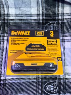 DeWalt 20V Max 3Ah Lithium Ion Battery DCB230