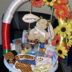 Ethnic Baby Shower Basket 
