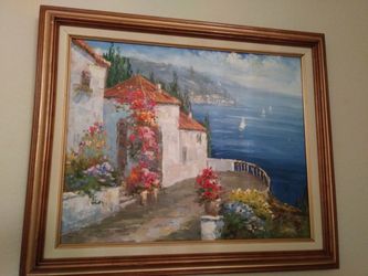 Oil Painting. 26" × 23"