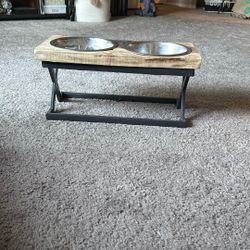 Dog Food Stand 