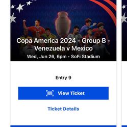 Copa America  🇻🇪 vs 🇲🇽