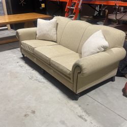 Two. Beautiful couches.