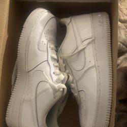 White Air Force 1s