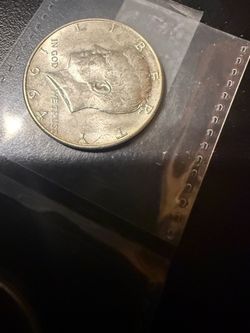 1964 90% silver Kennedy Half Dollar Coin