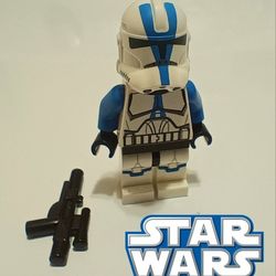 Lego 501st Legion Clone Trooper 75002 75004 Star Wars Minifigure Excellent Condition!