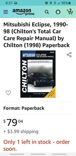 Mitsubishi Repair Manual
