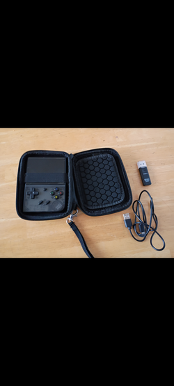 Retro Handheld Gaming Console with Case + Accessories
