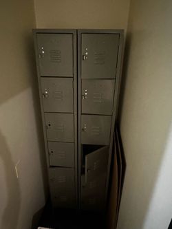 Metal lockers