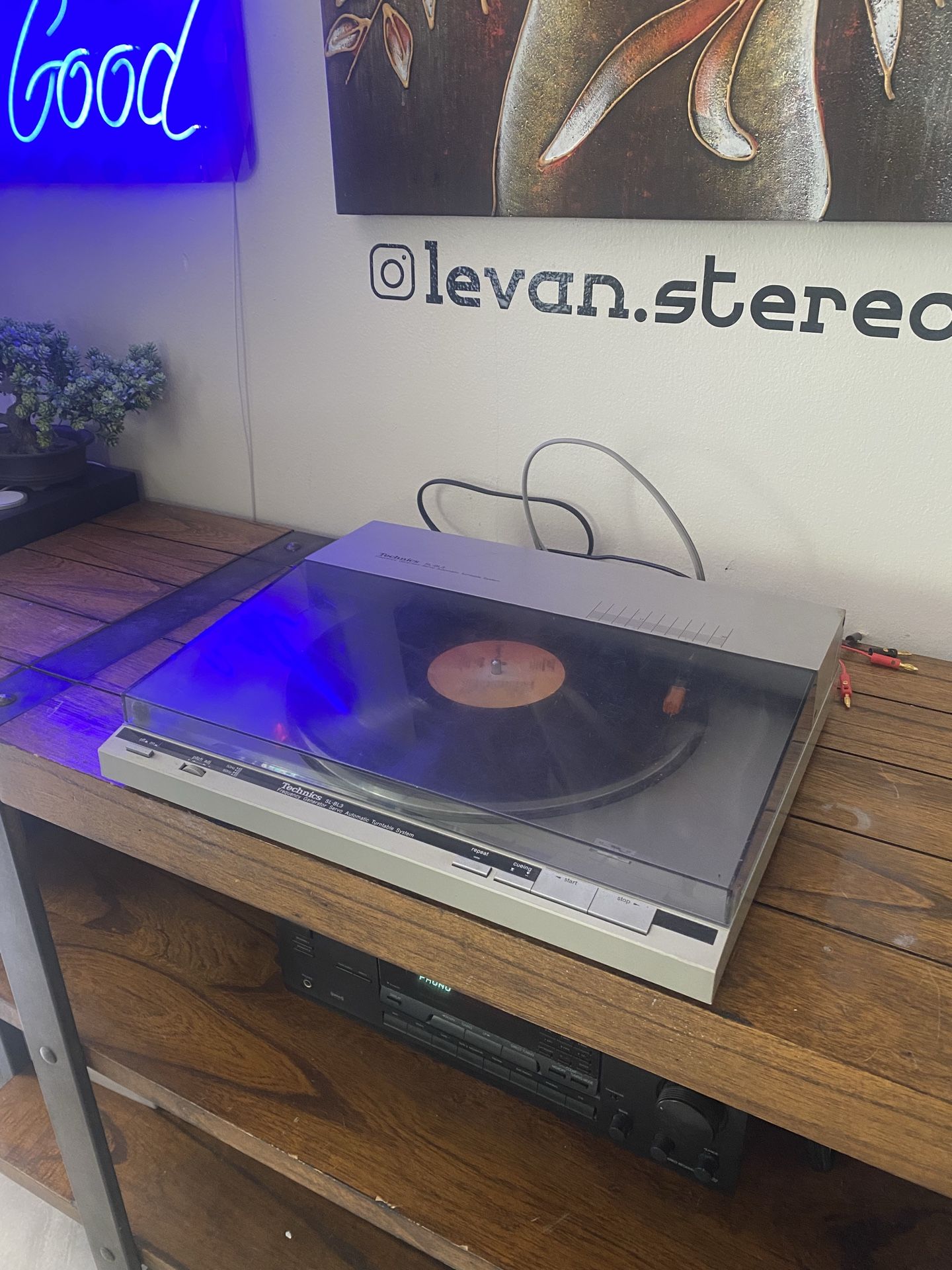 🔥 Vintage 1983 Technics SL-BL3 Linear Tracking Turntable – Pristine Condition, Ready to Spin! Only $179! 🎶
