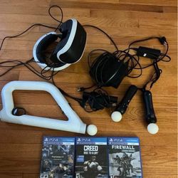 PlayStation VR Bundle With 3 Games 