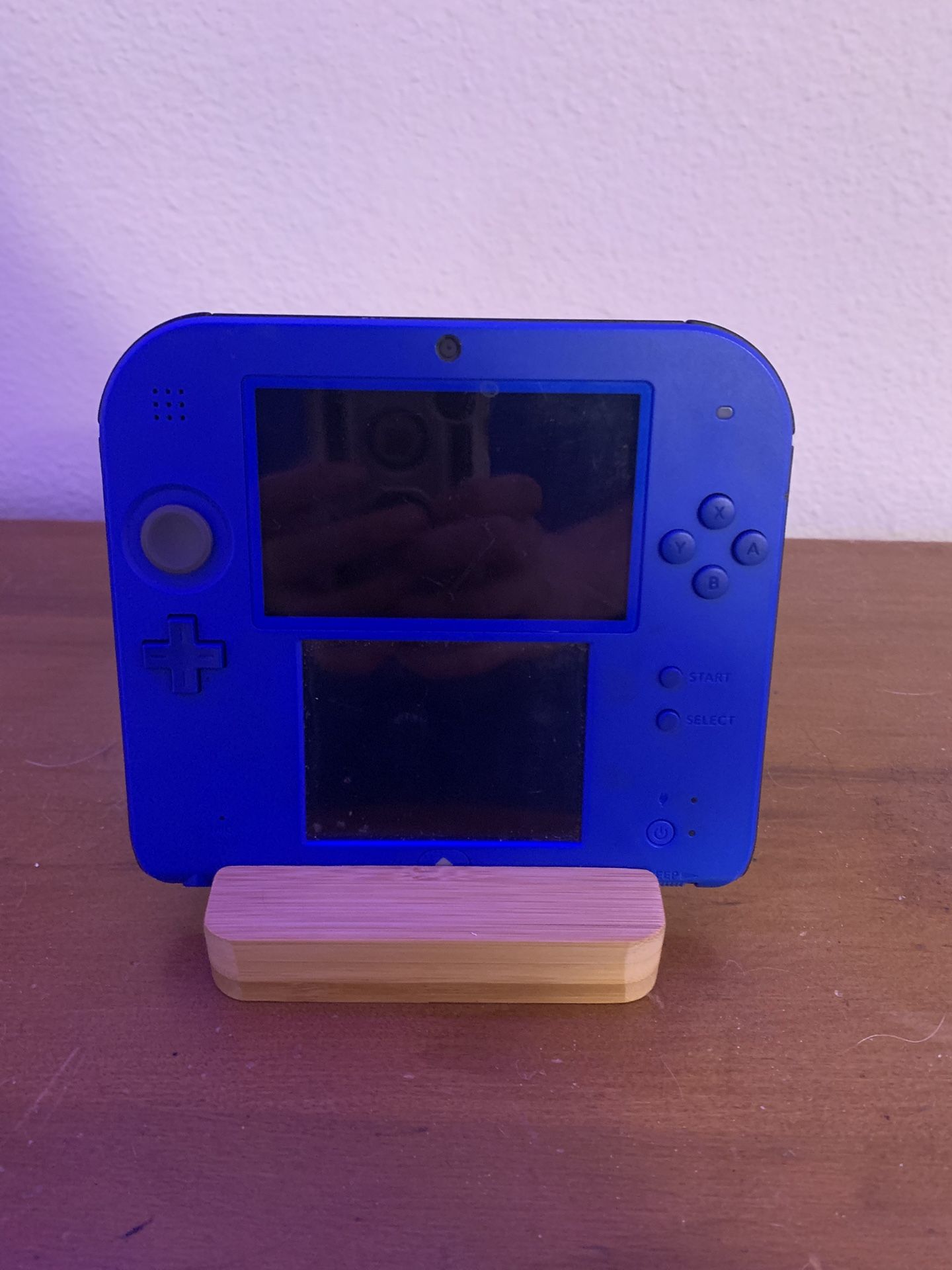 Blue Nintendo 2DS No Stylist Or Charger Just The Console