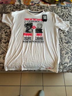 Project Rock Red One Fight of the Century T-Shirt size Large