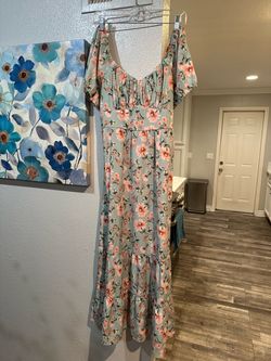 Floral Tiered Maxi Dress
