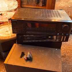 Sony FM Stereo FM/AM Receiver STR-D511