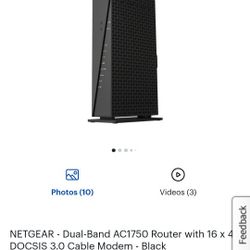 Netgear AC1750 DUAL MODEM